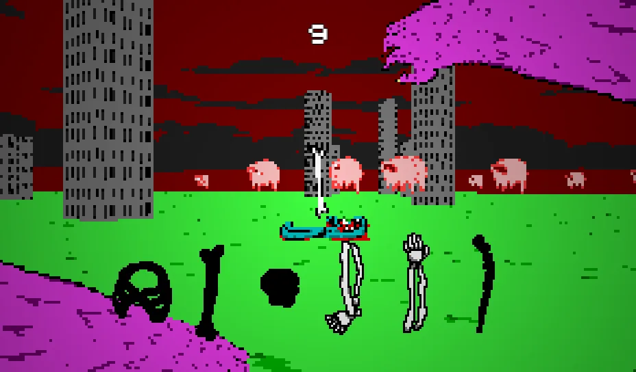 The same level, rebuilt from decompiled C.